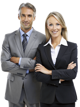 Business Men and Women Realistic Image png