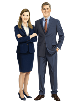 Business Men and Women Illustration Clip png
