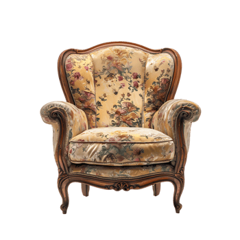 A single Sofa chair alone epitomizes simplicity and functionality in a high-resolution image png