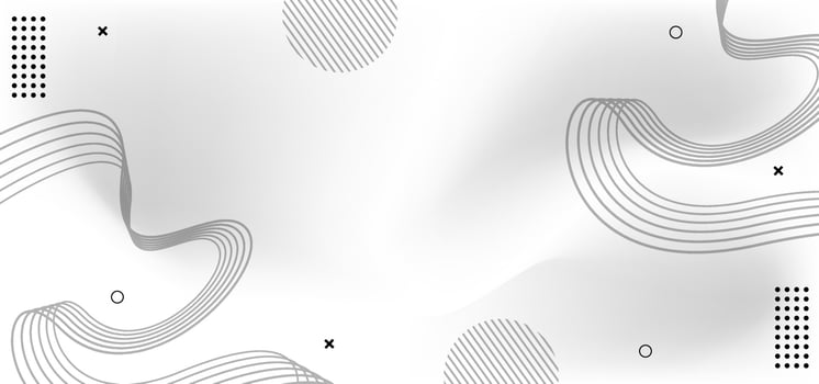 Abstract background with flowing lines and geometric shapes. vector