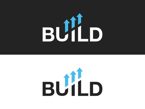 Build logo . Marketing And Financial Business Logo. vector