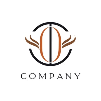 Creative and Elegant Abstract Minimalistic Logo Design for any Brand, Company vector