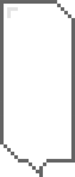 8bit retro game pixel speech bubble balloon icon sticker memo keyword planner text box banner png