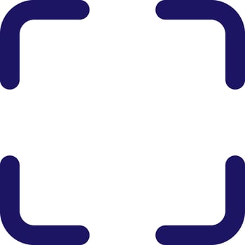 maximize icon line application software set vector