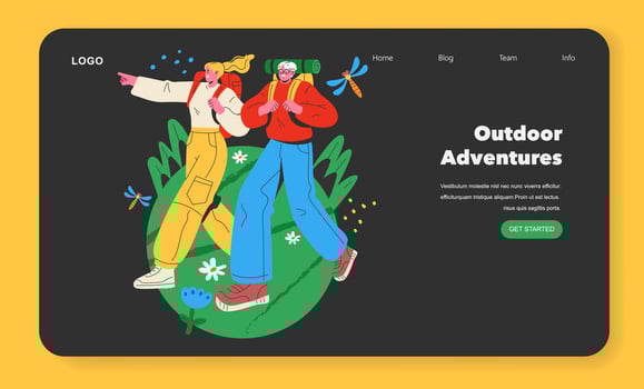 Final Days Summer Vacation. Flat Illustration vector