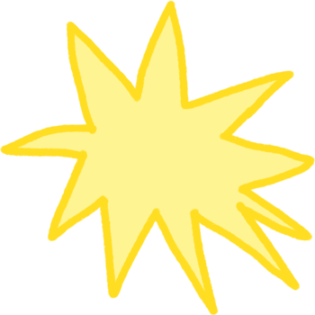 Glitter star for decoration png