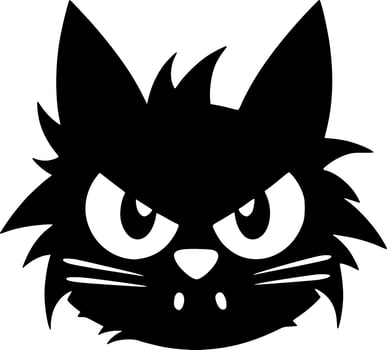 Cat - Minimalist and Flat Logo - illustration vector