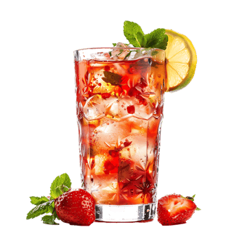 SUMMER DRINK ISOLATED OVER TRANSPARENT BACKGORUND png