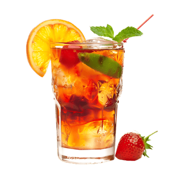 SUMMER DRINK ISOLATED OVER TRANSPARENT BACKGORUND png