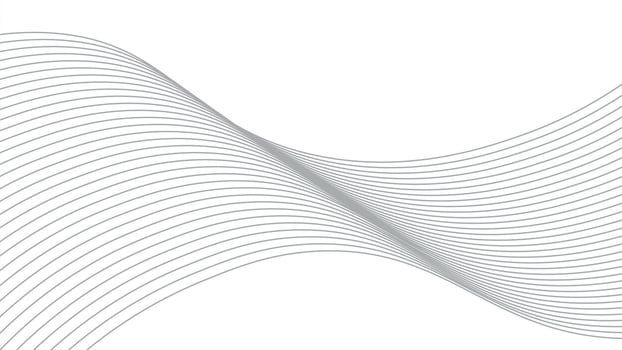 Abstract digital sound effect and wavy line art background vector