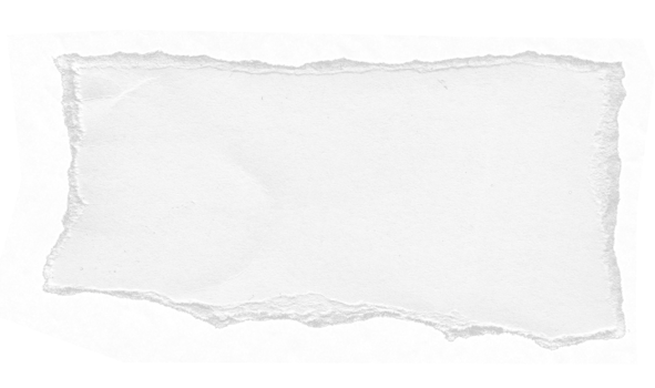 Ripped Torn Paper Edge Transparent png