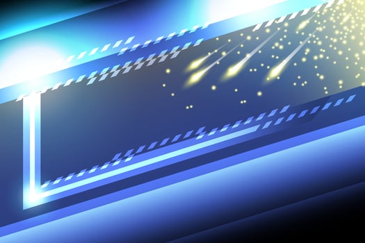 Abstract technology background Memphis vector