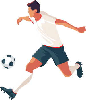illustration of soccer player png