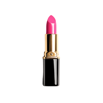 Pink lipstick isolated against transparent background png