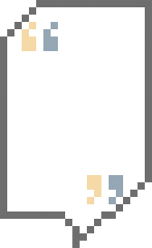 8bit retro game pixel speech bubble balloon with quotation marks, icon sticker memo keyword planner text box banner png