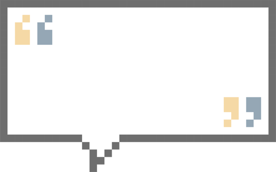 8bit retro game pixel speech bubble balloon with quotation marks, icon sticker memo keyword planner text box banner png