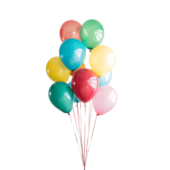 Very beautiful balloons set png