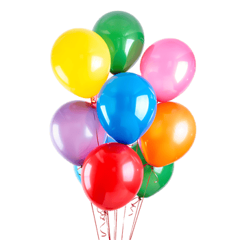 Very beautiful balloons set png