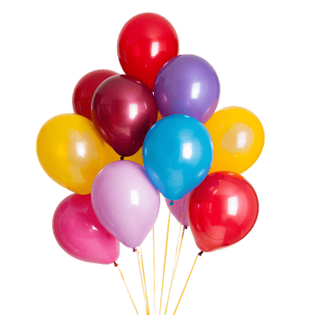 Very beautiful balloons set png