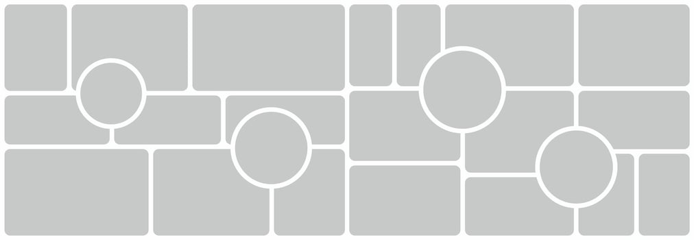 page grid layout abstract photo frames vector