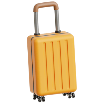 Suitcase 3d Illustration png