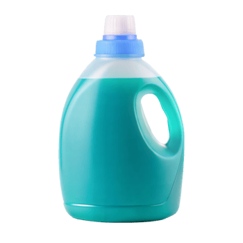Bottle of laundry detergent png