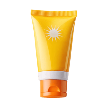 Tube of sunscreen lotion png