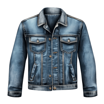 an image of a denim jacket png