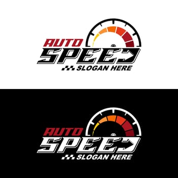 Auto speed logo design collection vector