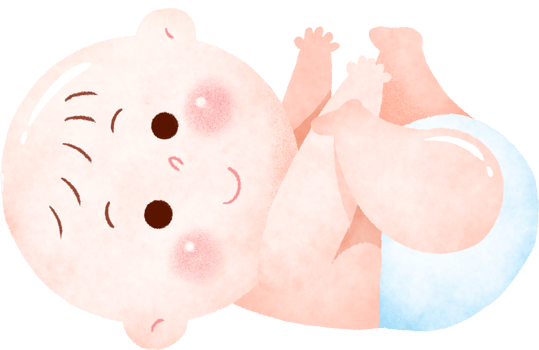 Cartoon Baby character. Cute baby. png