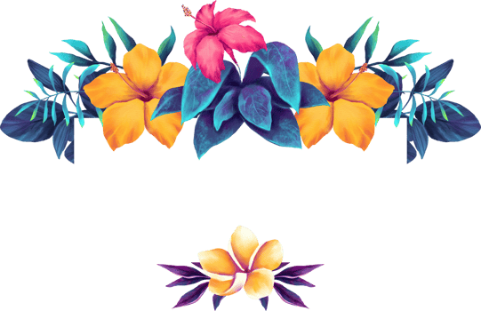 Vibrant Orchid Flora Watercolor Illustration png