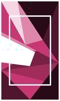 Vertical maroon polygonal background with empty space for banner, poster, wallpaper, advertisement, business presentation or poster and banner vector