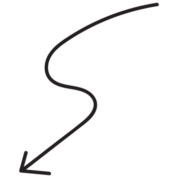 Hand drawn arrow symbol icons. png
