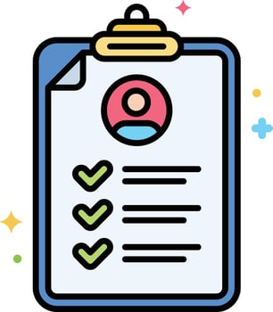 requirement illustration, icon or symbol vector