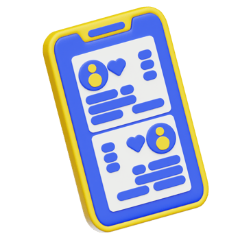 Feedback 3D Illustration png