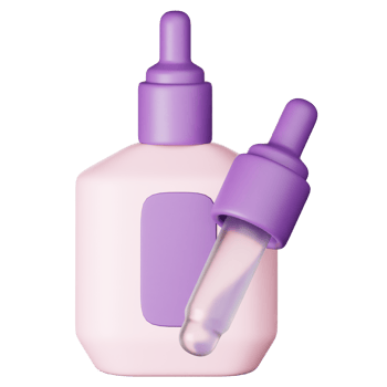 Skincare Serum 3D Illustration png