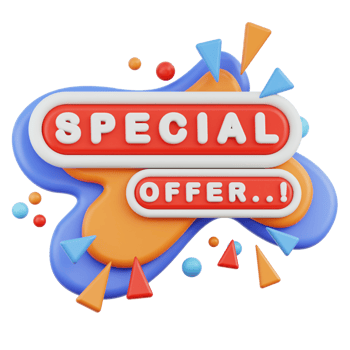 Special Offer 3D Illustration png