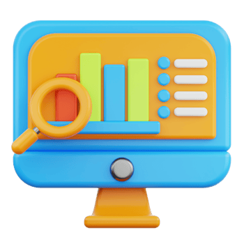 Data Insights 3D Illustration png