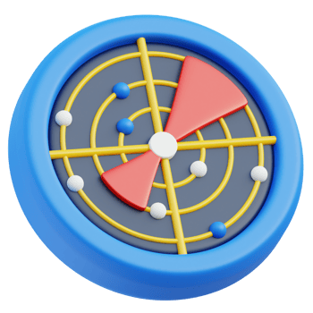 Radar 3D Illustration png