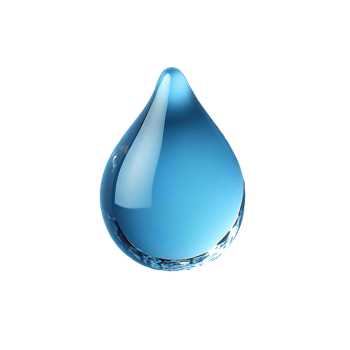 drop of water. Blue water drop top view. Water drop for skin hydration and skincare concept of organic and plant based ingredients. Water splash for skin hydration png