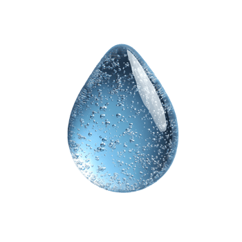 drop of water . Blue water drop top view . Water drop for skin hydration and skincare concept of organic and plant based ingredients. Water splash for skin hydration png