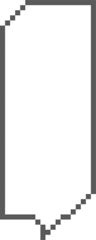 8bit retro game pixel art speech bubble balloon icon sticker memo keyword planner text box banner png