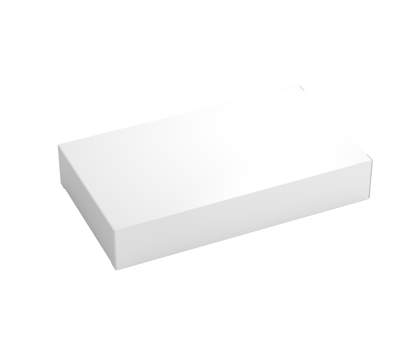 Empty White Rectangular Box Mockup For Pharmacy Packaging Concept 3d Illustration png