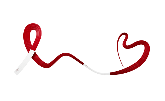 3d Flag Of Malta Heart Shape Shiny Wavy Awareness Ribbon Flag 3d Illustration png