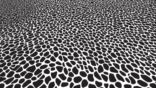 Monochrome Detailed Black Texture on White Background for Overlays vector