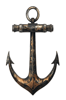 Anchor isolated against a transparent background png