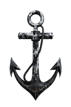 Anchor isolated against a transparent background png
