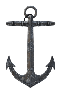 Anchor isolated against a transparent background png