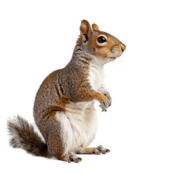Squirrel looking for something png