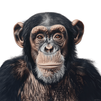 Chimpanzee transparent background png